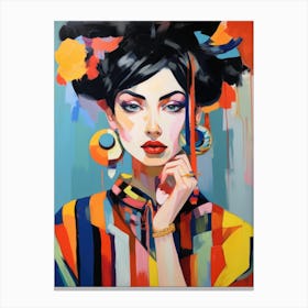 Asian Woman 13 Canvas Print