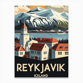 Reykjavik Iceland Canvas Print