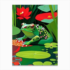 Froggie2 Canvas Print