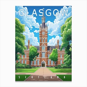 Glasgow Scotland Canvas Print