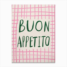 Buon Appetito 1 Canvas Print