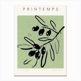 Printtemps Canvas Print