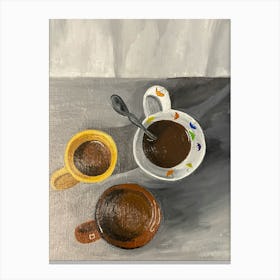 Morning Coffee Canvas Print