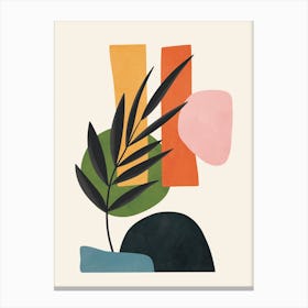 Abstract Minimal Shapes 55 Canvas Print
