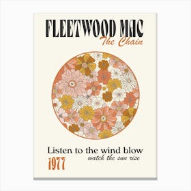 The Chain Fleetwood Mac Print Canvas Print