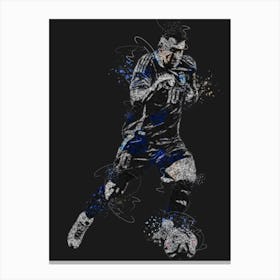 Lionel Messi 13 Canvas Print