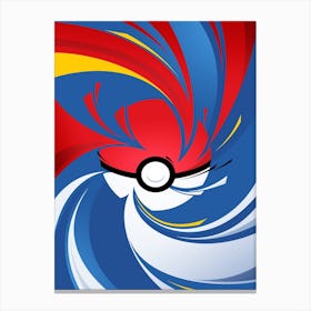 Pokemon Ball Canvas Print