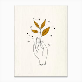 Magical Plant Canvas Print