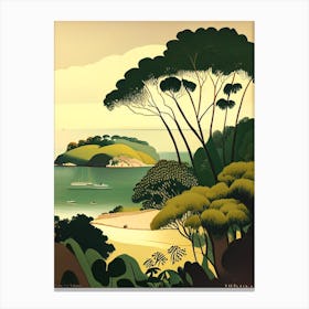 Great Keppel Island Australia Rousseau Inspired Tropical Destination Canvas Print
