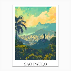 Sao Paulo Canvas Print