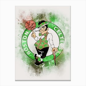 Boston Celtics 4 Canvas Print