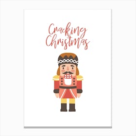 Cracking Christmas Canvas Print
