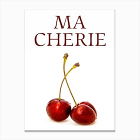 ma cherie Canvas Print