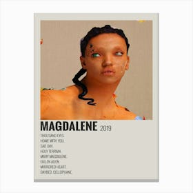 Fka Twigs Magdalene Canvas Printed Poster Canvas Print