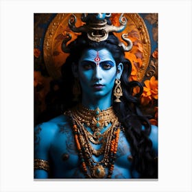 Lord Shiva 5 Canvas Print