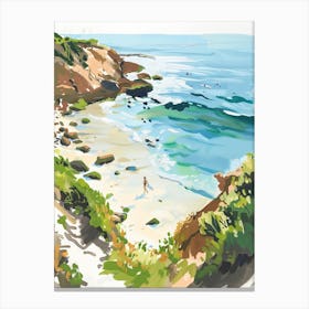 Hawaiian Beach Scene Canvas Print