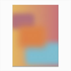 Blurred - Colours Canvas Print