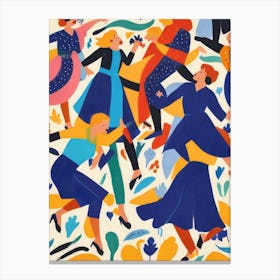 Dancers Canvas Print