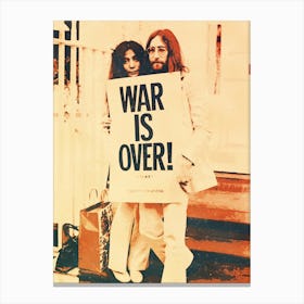 War Is Over 1 Canvas Print