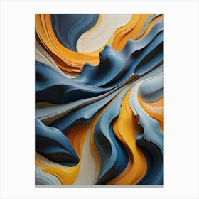 Abstract Painting Dreamscape Variations Canvas Print