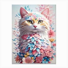 Cute cat Canvas Print