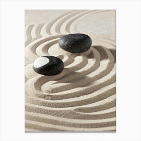 Zen Garden 1 Canvas Print