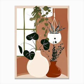 Potted Plants 12 Canvas Print