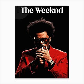 the Weeknd 4 Canvas Print