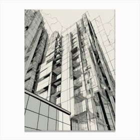 Modern Skyscraper Canvas Print