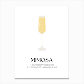 Mimosa Canvas Print