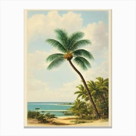 Putty Beach Australia Vintage Canvas Print