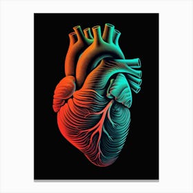 Human Heart 5 Canvas Print