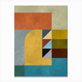 Modern and geometric 3 Canvas Print