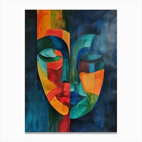 Two Faces 11 Canvas Print