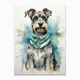 Schnauzer Canvas Print