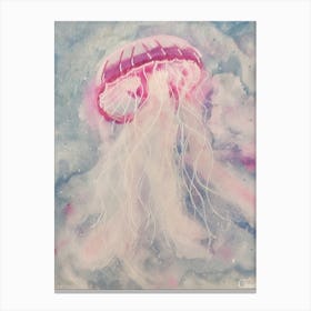 Jellyfish dance Canvas Print