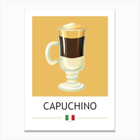 Capuchino Canvas Print