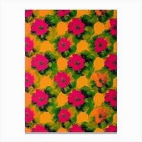 Statice 1 Andy Warhol Flower Canvas Print