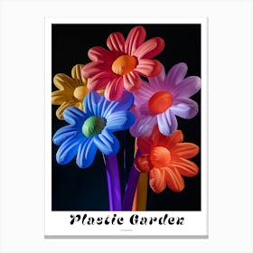 Bright Inflatable Flowers Poster Cineraria 2 Canvas Print