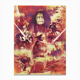 Star Wars Poster 2 Canvas Print