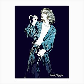 Mick Jagger Canvas Print