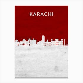 Karachi Pakistan Canvas Print