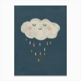 Rain Poster Canvas Print