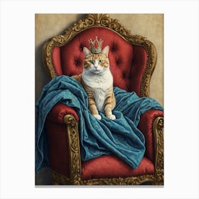 King Cat 7 Canvas Print