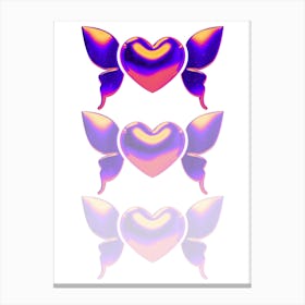 Heart Wings Canvas Print