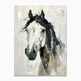 Horse Portrait Canvas Print