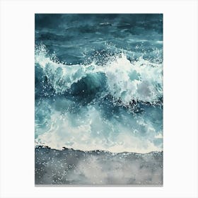 Ocean Waves 4 Canvas Print