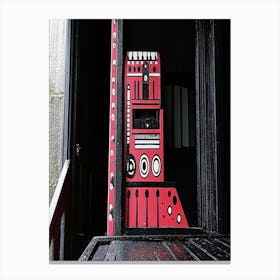 Red Door 2 Canvas Print