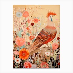 Pheasant 5 Detailed Bird Painting Canvas Print