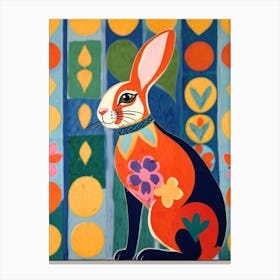 Rabit color Canvas Print